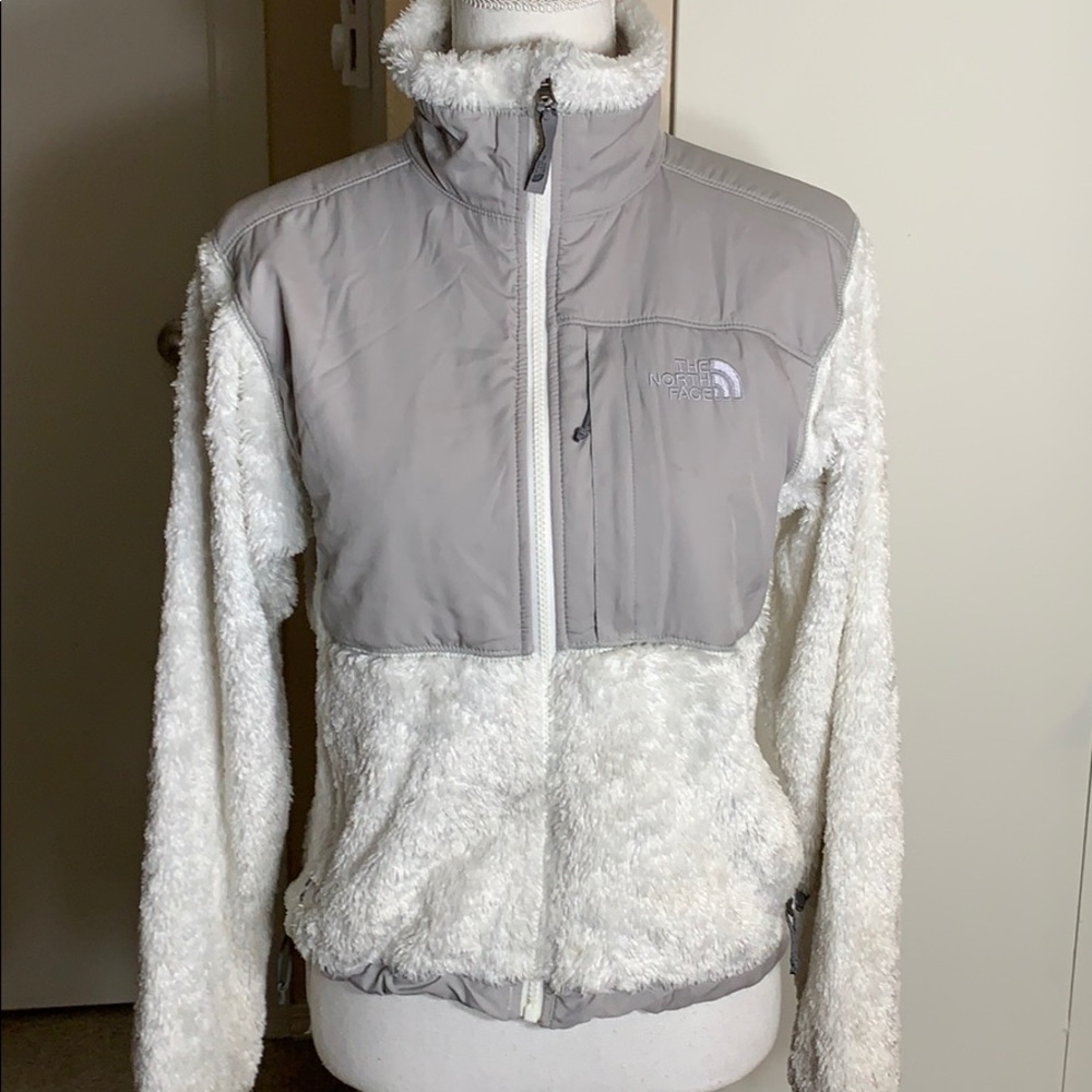 The North Face fuzzy jacket